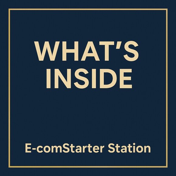 Wholesale Info Kit • E-comStarter Station (Physical Guide Included) - Picture 2 of 3